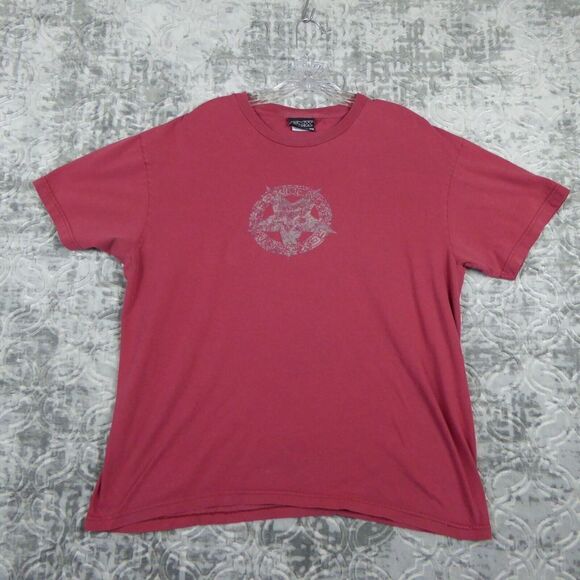Vintage Fox Racing Shirt Mens Extra Large Red Motocross Dirt Bike Chest Logo - Picture 1 of 8